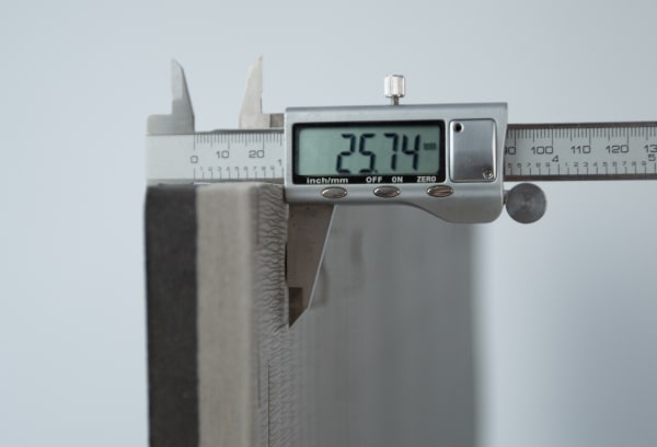 tatami vastagságának mérése