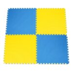Standard sárga-kék szőnyeg 2,5 taekwondo-hoz